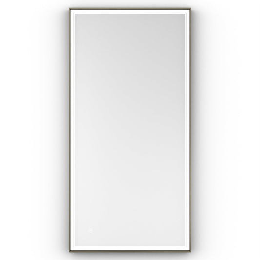 Origins Living Astoria Led Illuminated Mirror 140 140x70cm Brushed Bronze