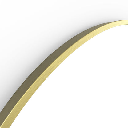 Origins Living Docklands Round Mirror 60cm Brushed Brass - Hot Tub Shop