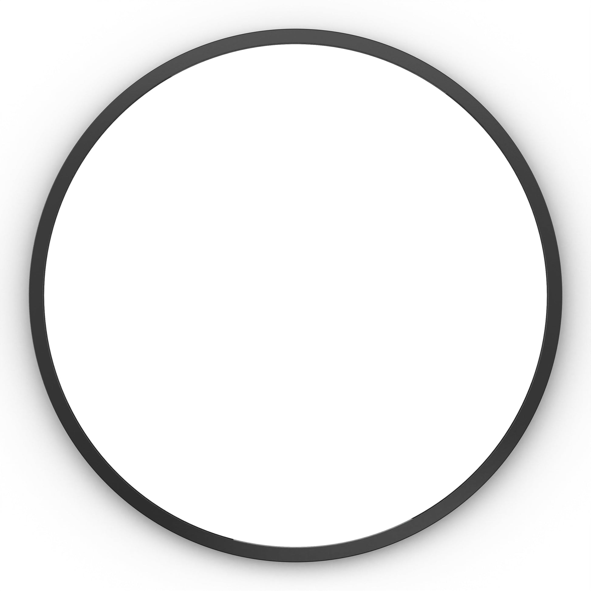 Origins Living Docklands Round Mirror 60cm Matt Black - Hot Tub Shop