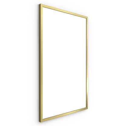 Origins Living Docklands Rectangular Mirror 50x80cm Brushed Brass