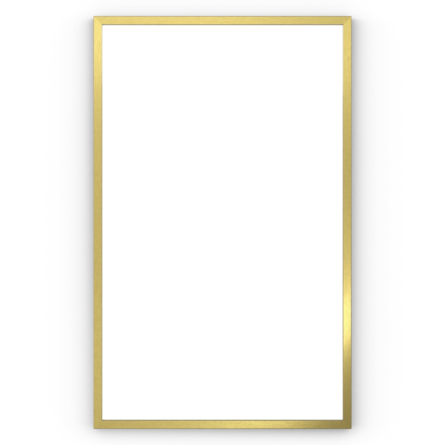 Origins Living Docklands Rectangular Mirror 50x80cm Brushed Brass