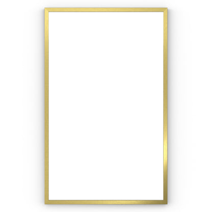 Origins Living Docklands Rectangular Mirror 50x80cm Brushed Brass