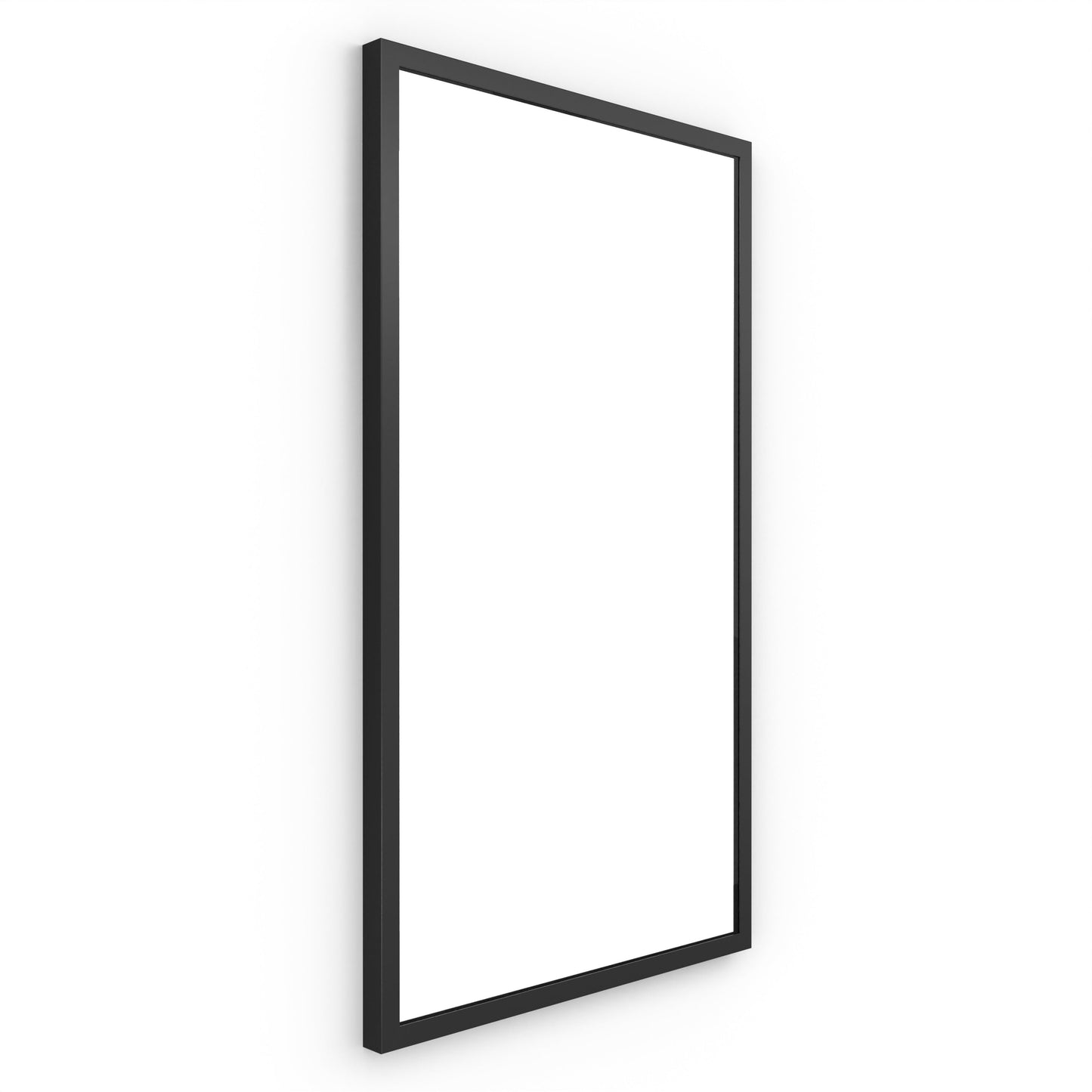 Origins Living Docklands Rectangular Mirror 40x70cm Matt Black - Hot Tub Shop