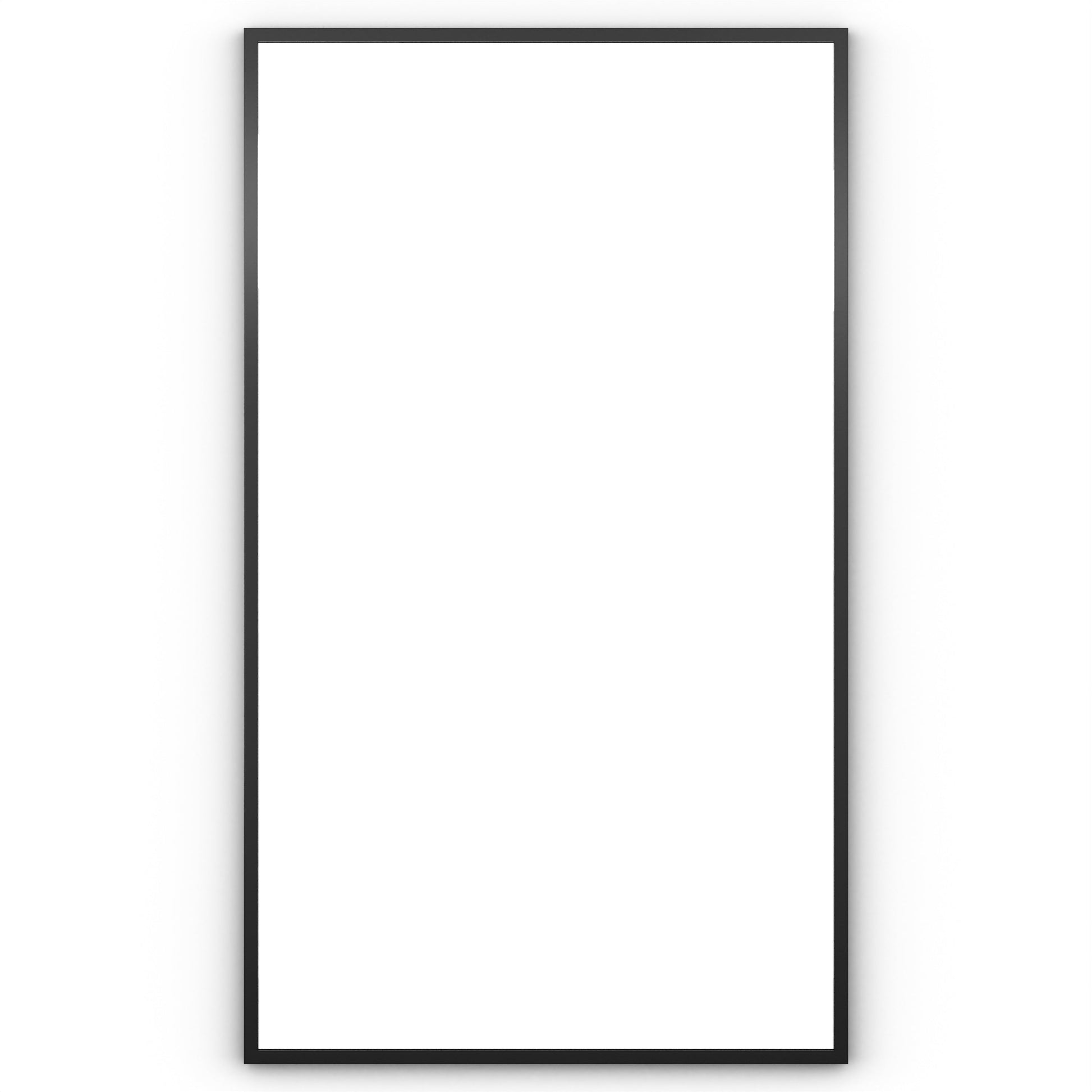 Origins Living Docklands Rectangular Mirror 120x70cm Matt Black - Hot Tub Shop