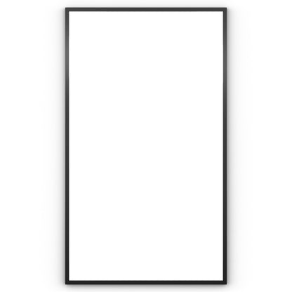 Origins Living Docklands Rectangular Mirror 120x70cm Matt Black - Hot Tub Shop