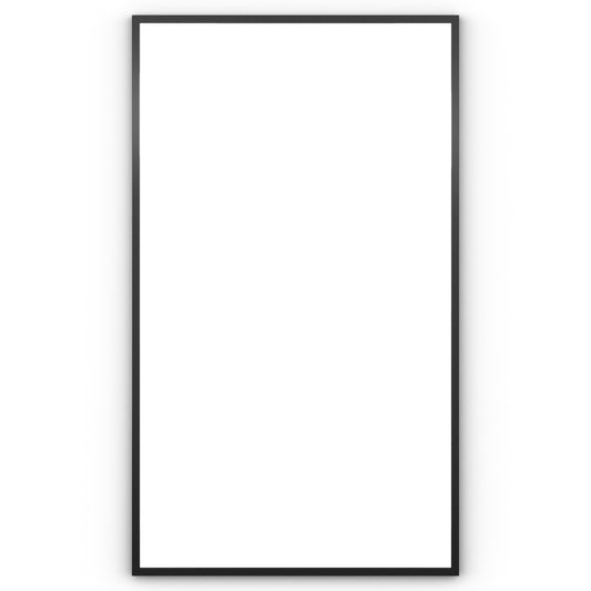 Origins Living Docklands Rectangular Mirror 120x70cm Matt Black - Hot Tub Shop