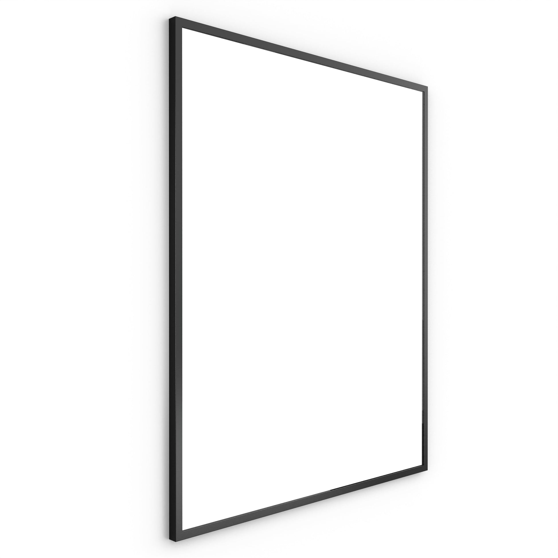Origins Living Docklands Rectangular Mirror 80x100cm Matt Black - Hot Tub Shop