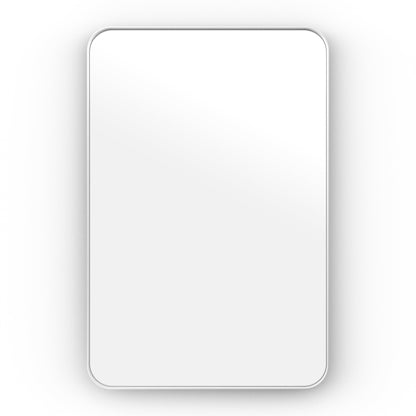 Origins Living City Rectangular Mirror 50x75cm Matt White - Hot Tub Shop