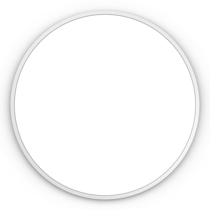 Origins Living Docklands Round Mirror 80cm Matt White