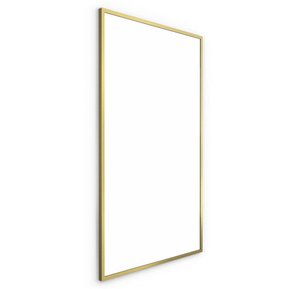 Origins Living Docklands Rectangular Mirror 120x70cm Brushed Brass