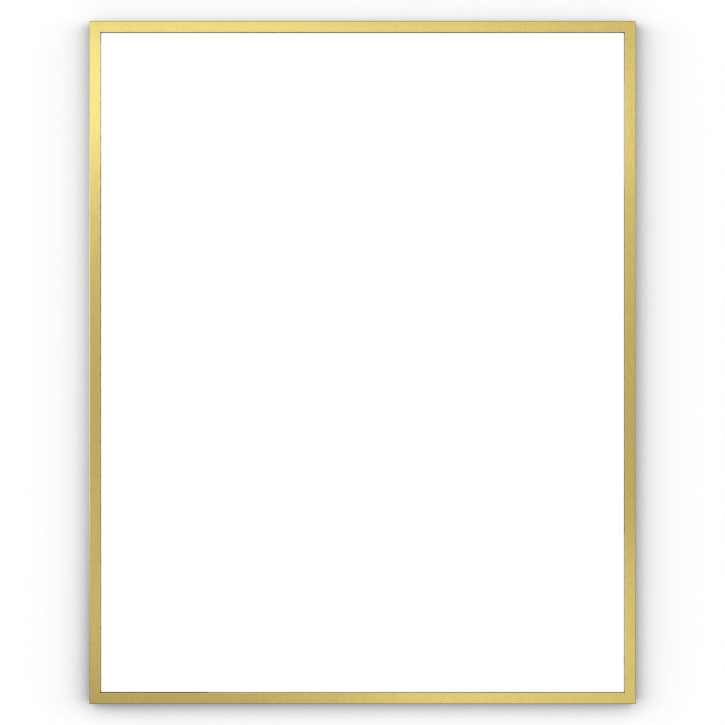 Origins Living Docklands Rectangular Mirror 80x100cm Brushed Brass