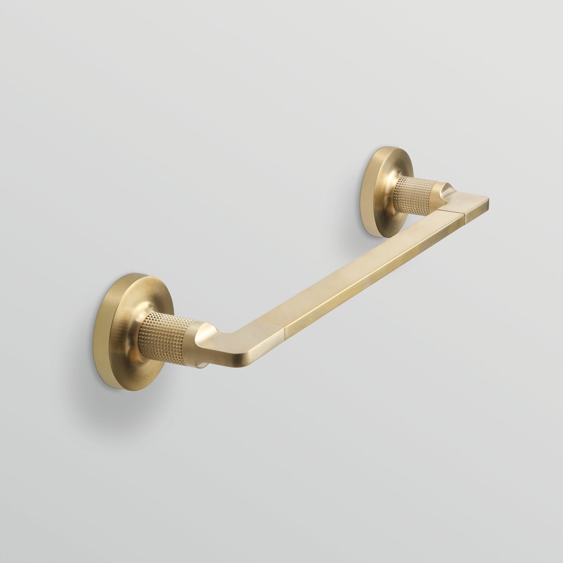 Origins Living Baxter Towel Rail 35cm Brushed Brass - Hot Tub Shop