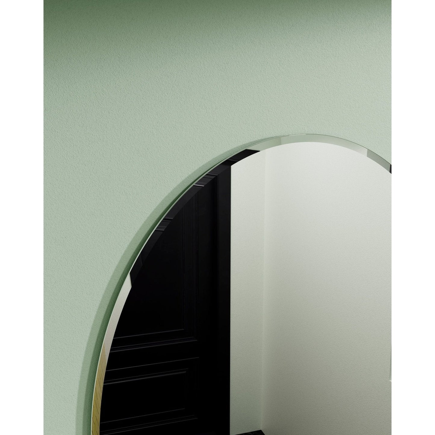Origins Living Belvoir Oval Mirror 55 550 X 750mm - Hot Tub Shop
