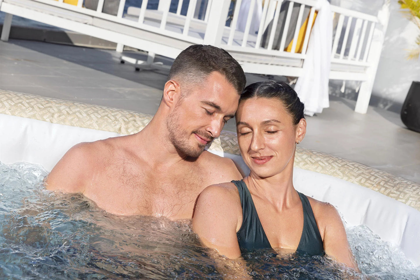 Tuscany AirJet 5-7 Person Inflatable Hot Tub