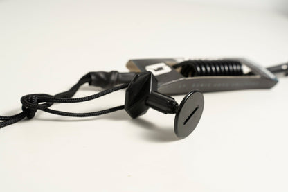 One Metre Coiled Bodyboard Wrist Leash (5mm diameter) - Hot Tub Shop