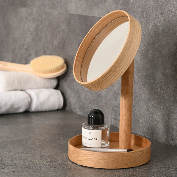 Wireworks Magnify Mirror Boutique Look Oak