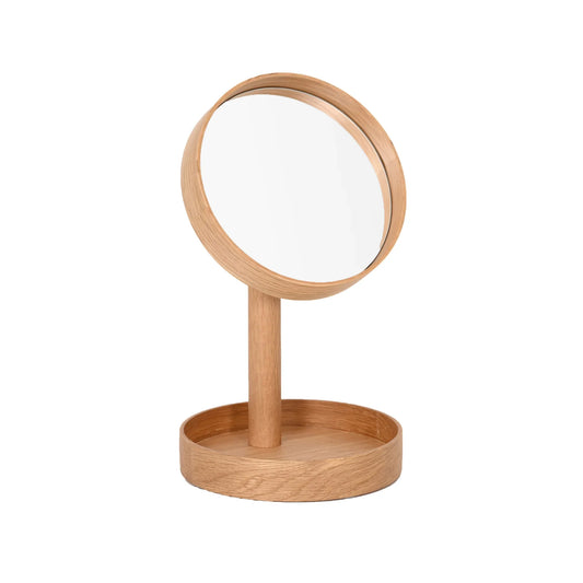 Wireworks Magnify Mirror Boutique Look Oak