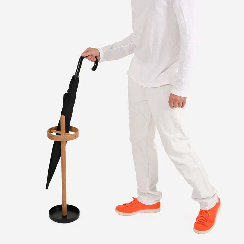 Wireworks Umbrella Stand Brolly Oak