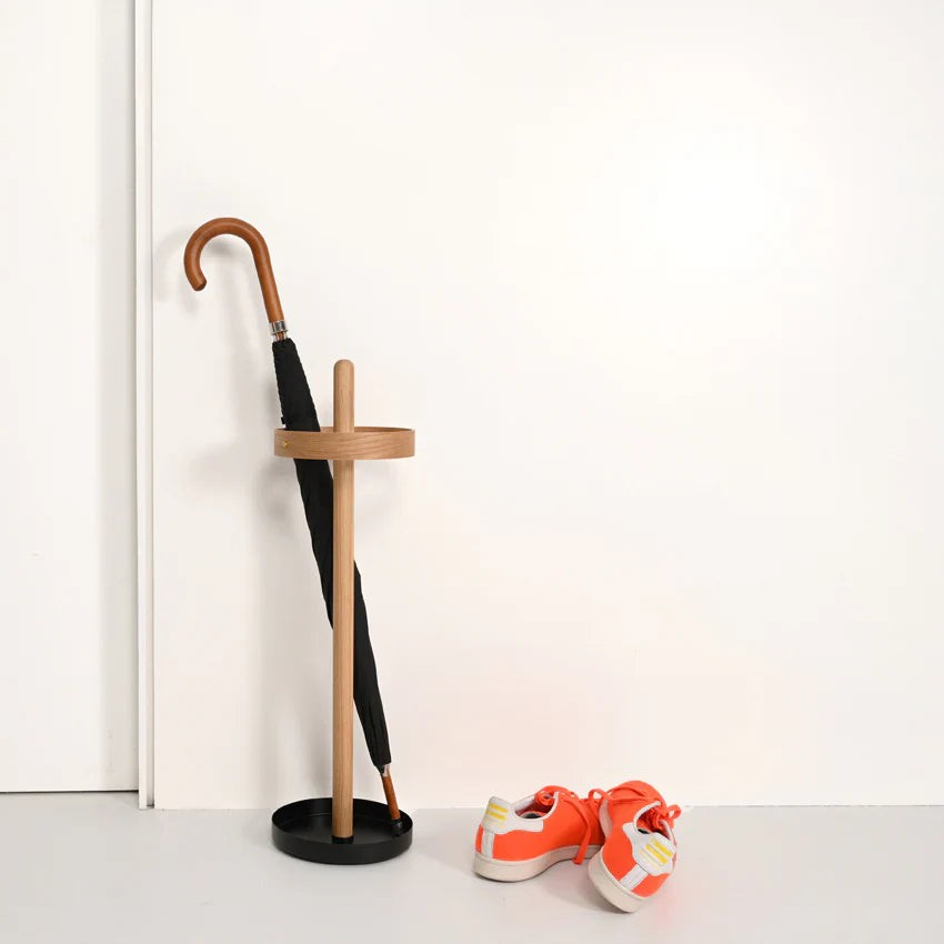 Wireworks Umbrella Stand Brolly Oak