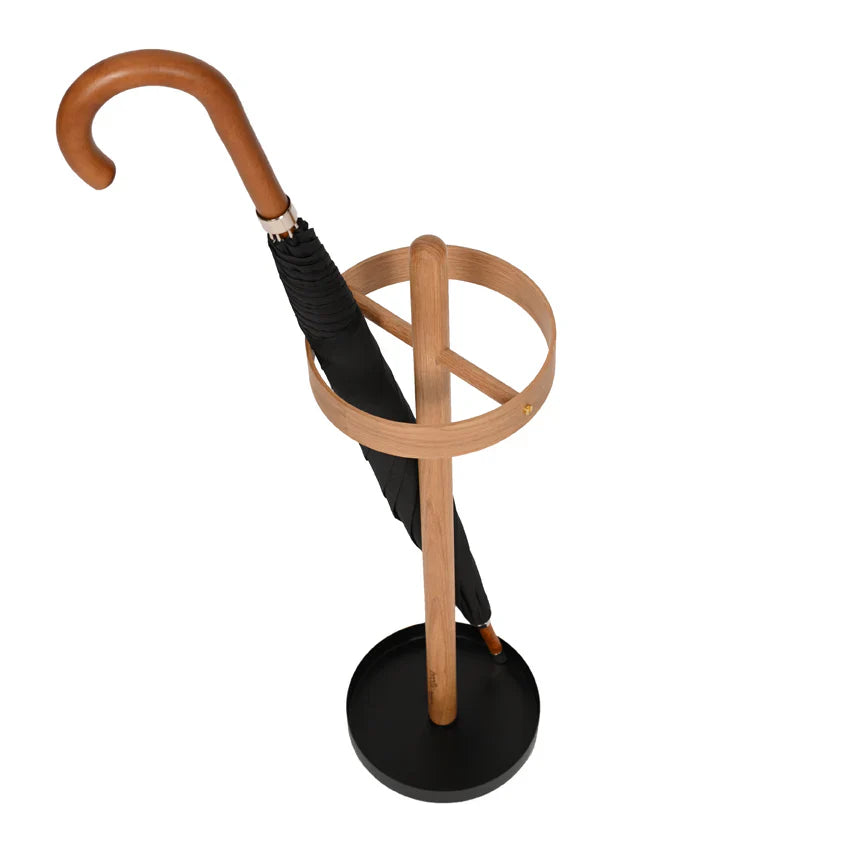 Wireworks Umbrella Stand Brolly Oak