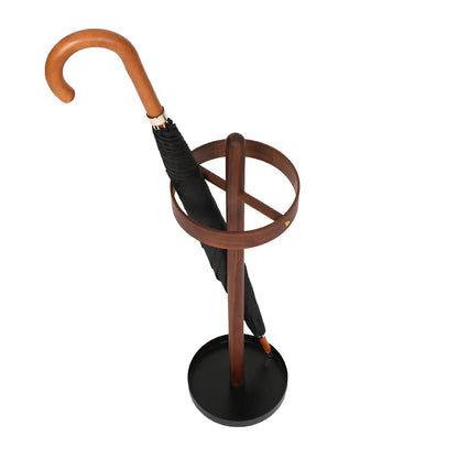 Wireworks Umbrella Stand Brolly Walnut