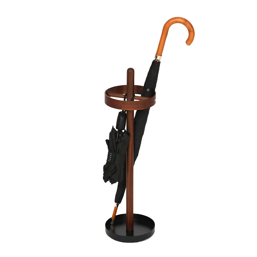 Wireworks Umbrella Stand Brolly Walnut