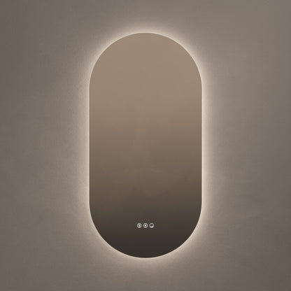 Origins Living Claris Capsule Illuminated Mirror 45x90cm - Hot Tub Shop