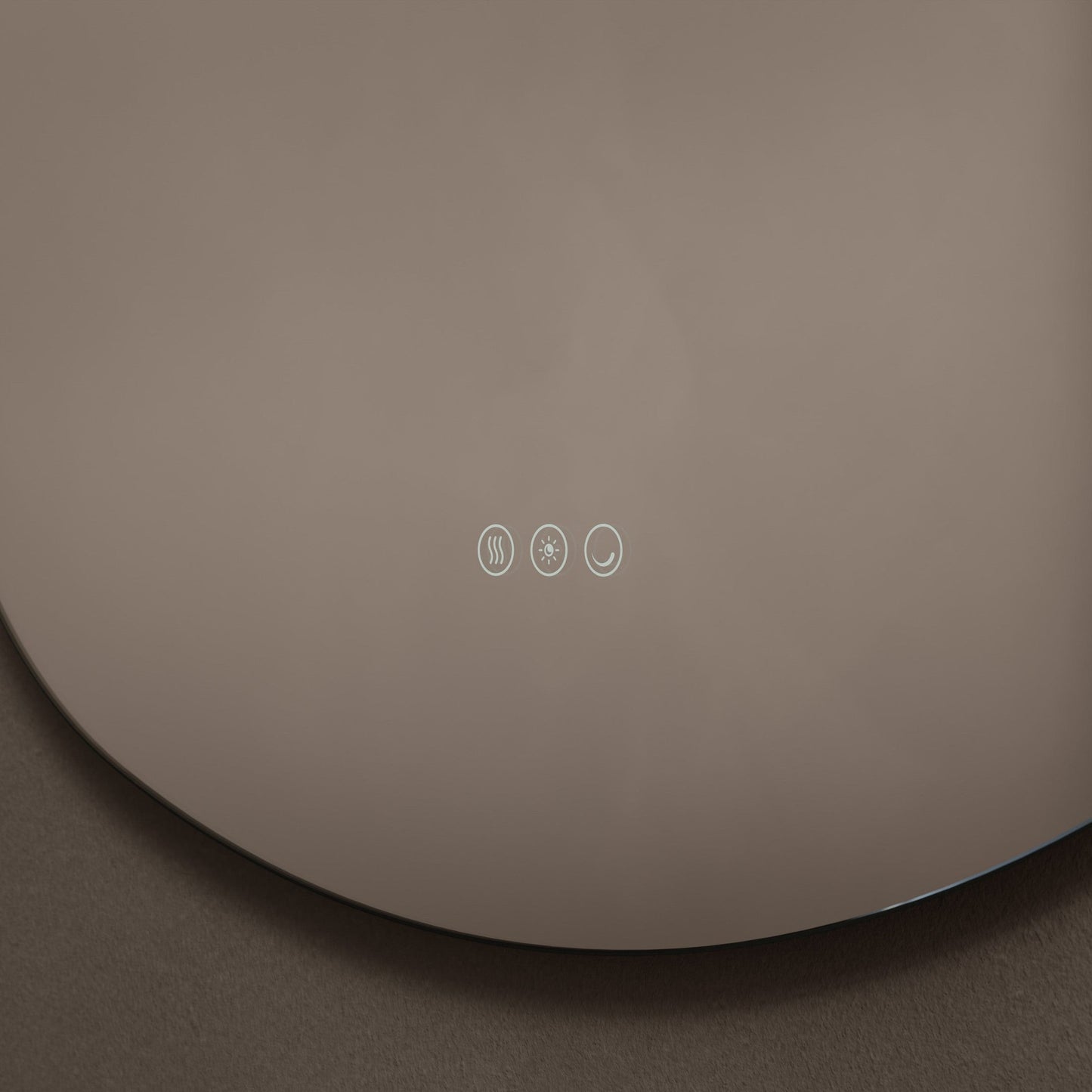 Origins Living Claris Curve Oblong Illuminated Mirror 70x78cm - Hot Tub Shop