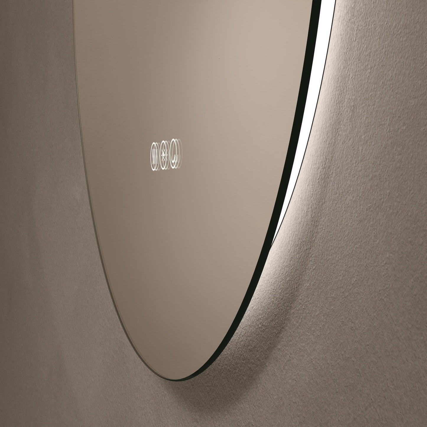 Origins Living Claris Round Illuminated Mirror 60cm