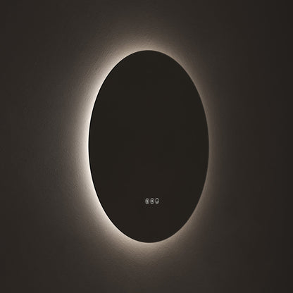 Origins Living Claris Round Illuminated Mirror 60cm