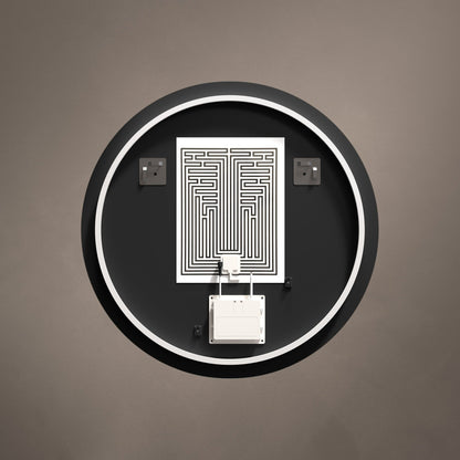 Origins Living Claris Round Illuminated Mirror 80cm