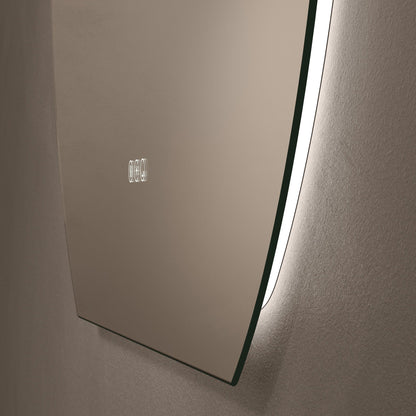 Origins Living Claris Round Cut Illuminated Mirror 100cm