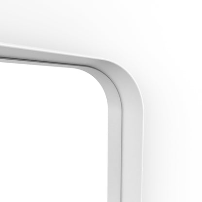 Origins Living City Mirror With Shelf 50 Matt White - Hot Tub Shop