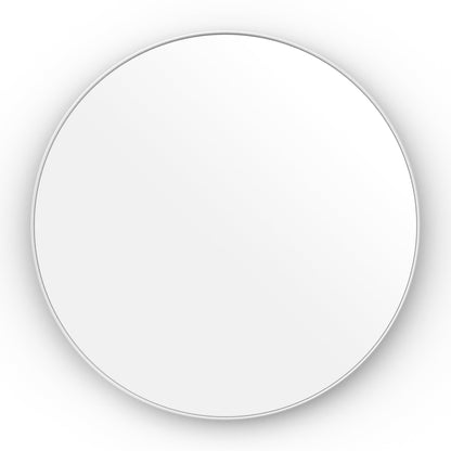 Origins Living City Round Mirror 80cm Matt White