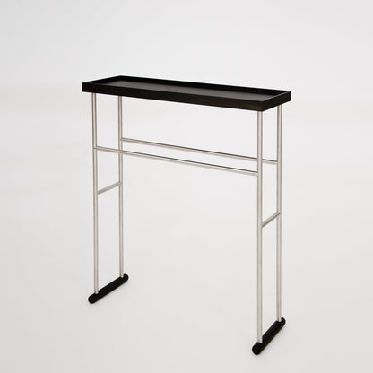 Wireworks Caddy Towel Rail Yoku Dark Oak