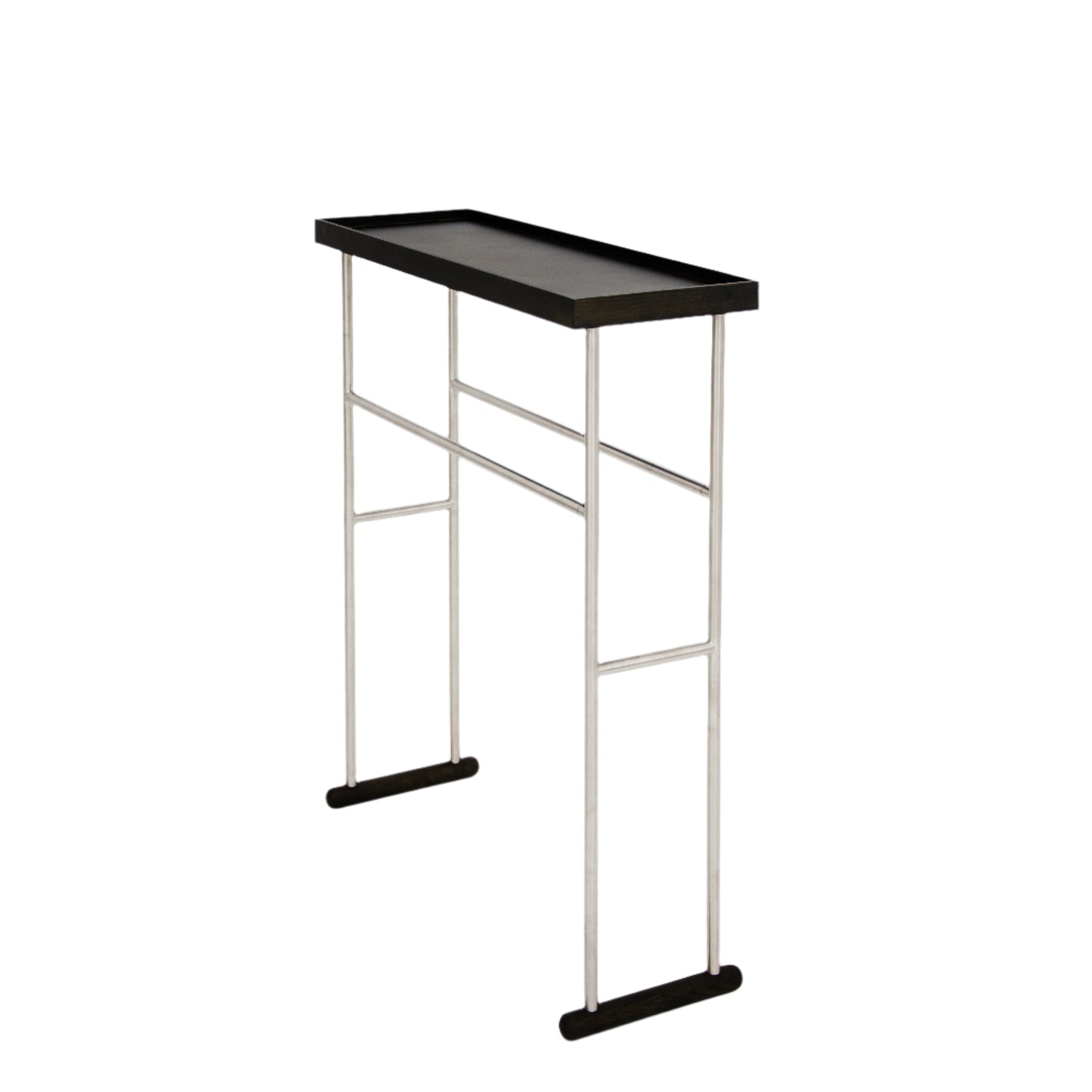 Wireworks Caddy Towel Rail Yoku Dark Oak
