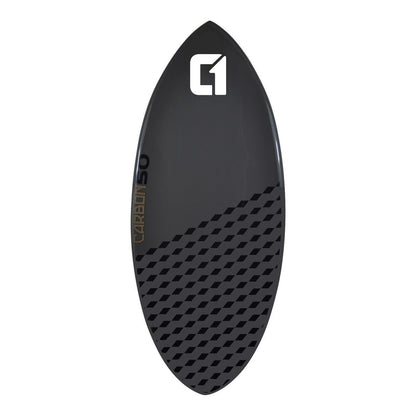Carbon Fibre Epoxy Skimboard 50-56inch Cobalt Grey - Hot Tub Shop