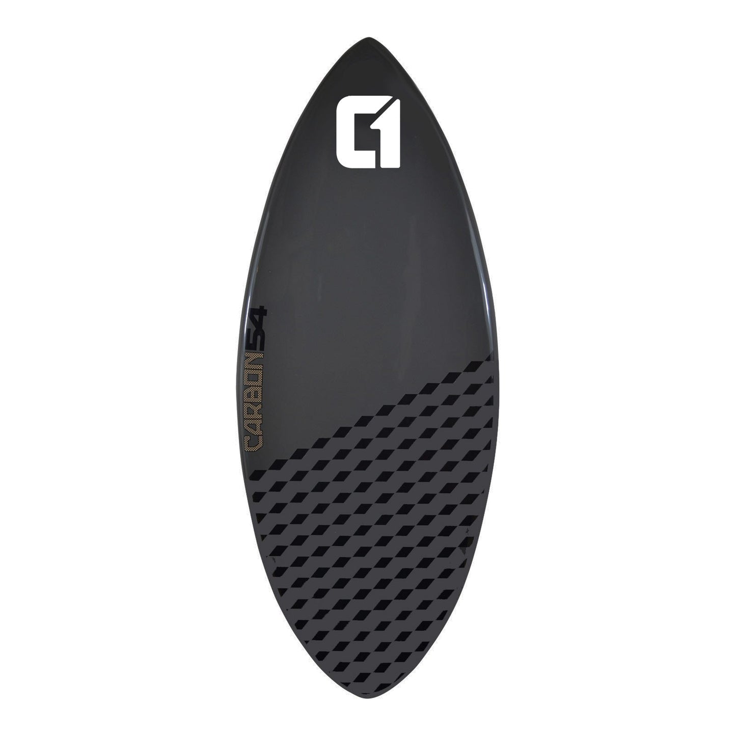 Carbon Fibre Epoxy Skimboard 50-56inch Cobalt Grey - Hot Tub Shop