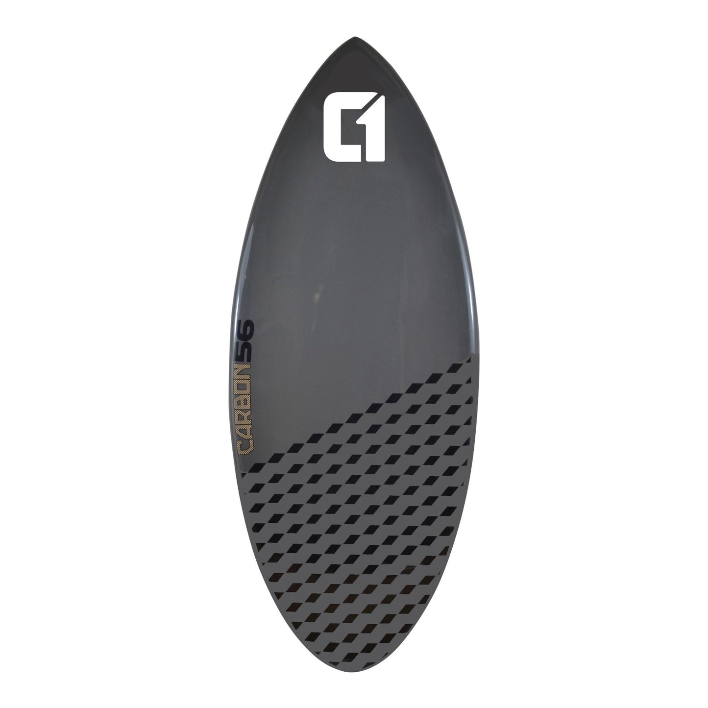 Carbon Fibre Epoxy Skimboard 50-56inch Cobalt Grey - Hot Tub Shop