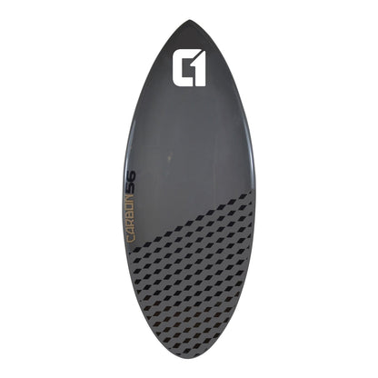 Carbon Fibre Epoxy Skimboard 50-56inch Cobalt Grey - Hot Tub Shop