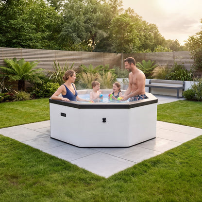 Como | 6-Person Eco Foam Hot Tub | Built-In Integrated Heater | UKCA