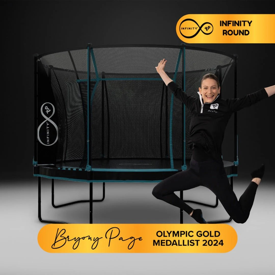 TP 10ft Infinity Round Trampoline
