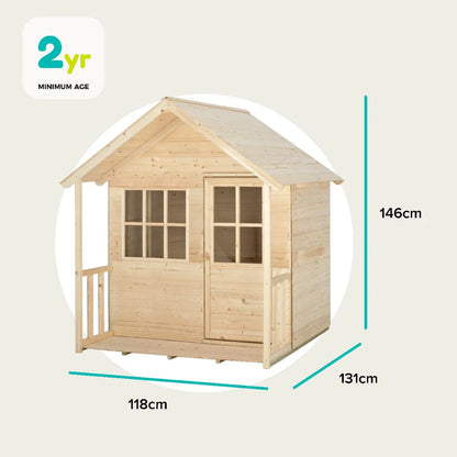 TP Forest Cabin Wooden Playhouse - FSC® certified