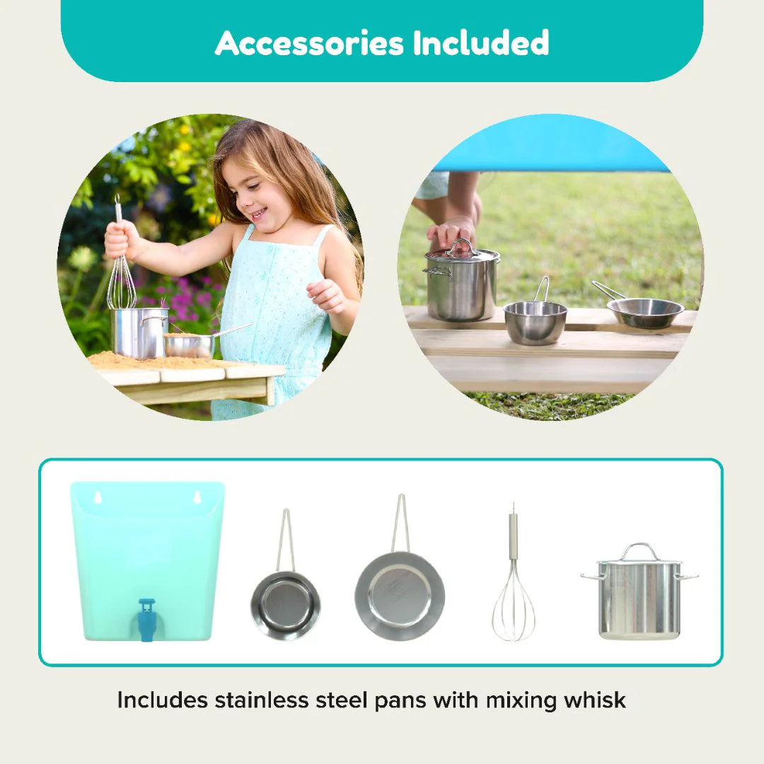 TP Deluxe Wooden Mud Kitchen - FSC® certified