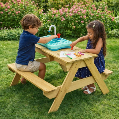 TP Splash & Play Wooden Picnic Table