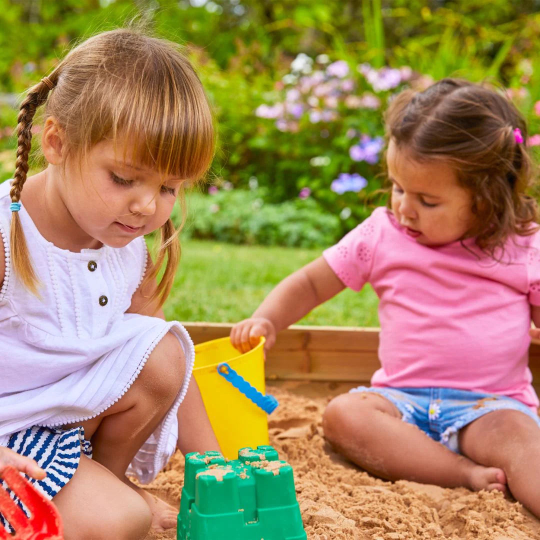 TP Wooden Sandpit with Sun Canopy