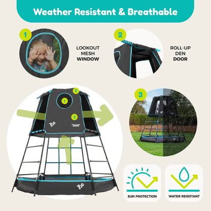 TP Explorer Metal Climbing Frame Black Edition