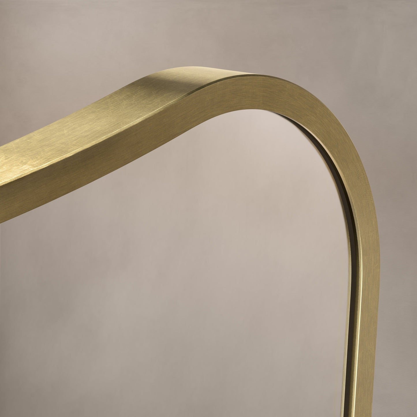 Origins Living Delphine Mirror 60 X 90cm Brushed Brass - Hot Tub Shop