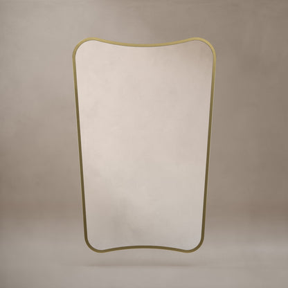 Origins Living Delphine Mirror 60 X 90cm Brushed Brass - Hot Tub Shop