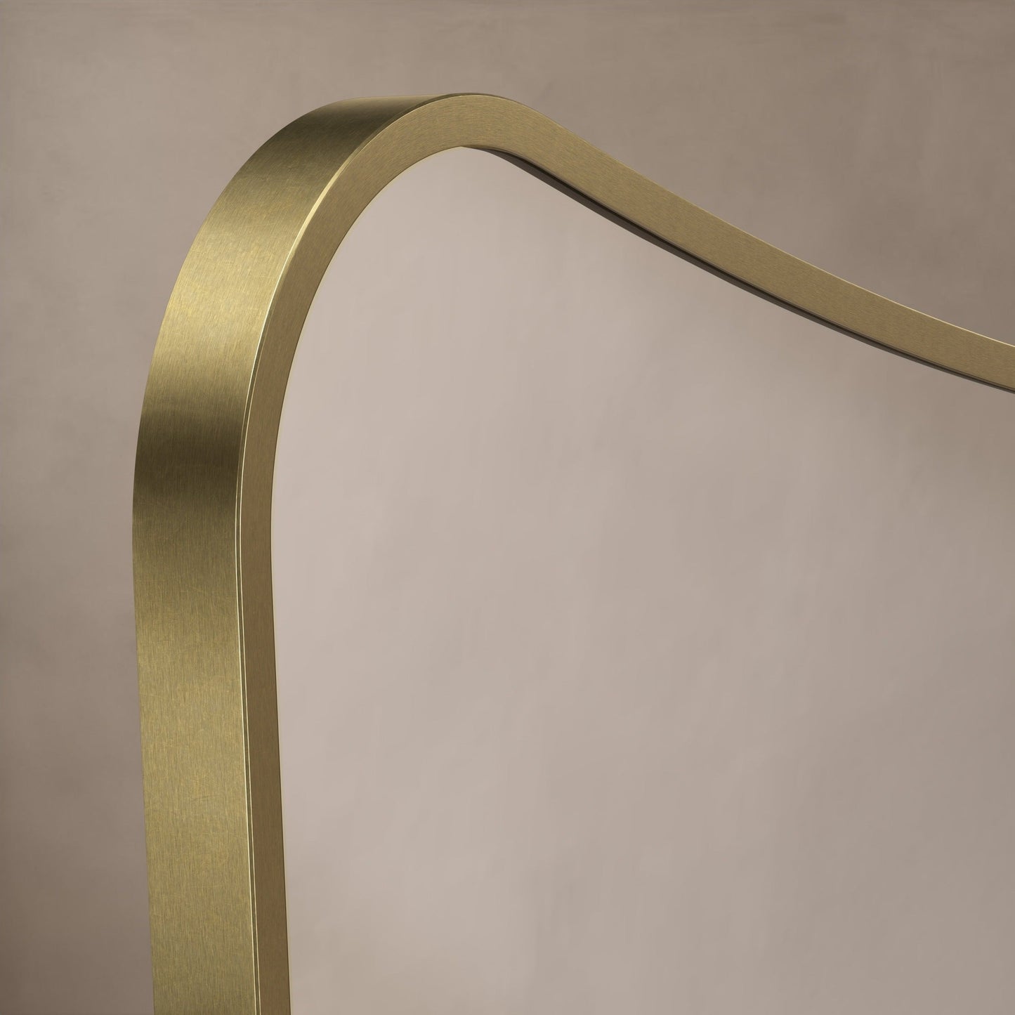 Origins Living Delphine Mirror 60 X 90cm Brushed Brass - Hot Tub Shop